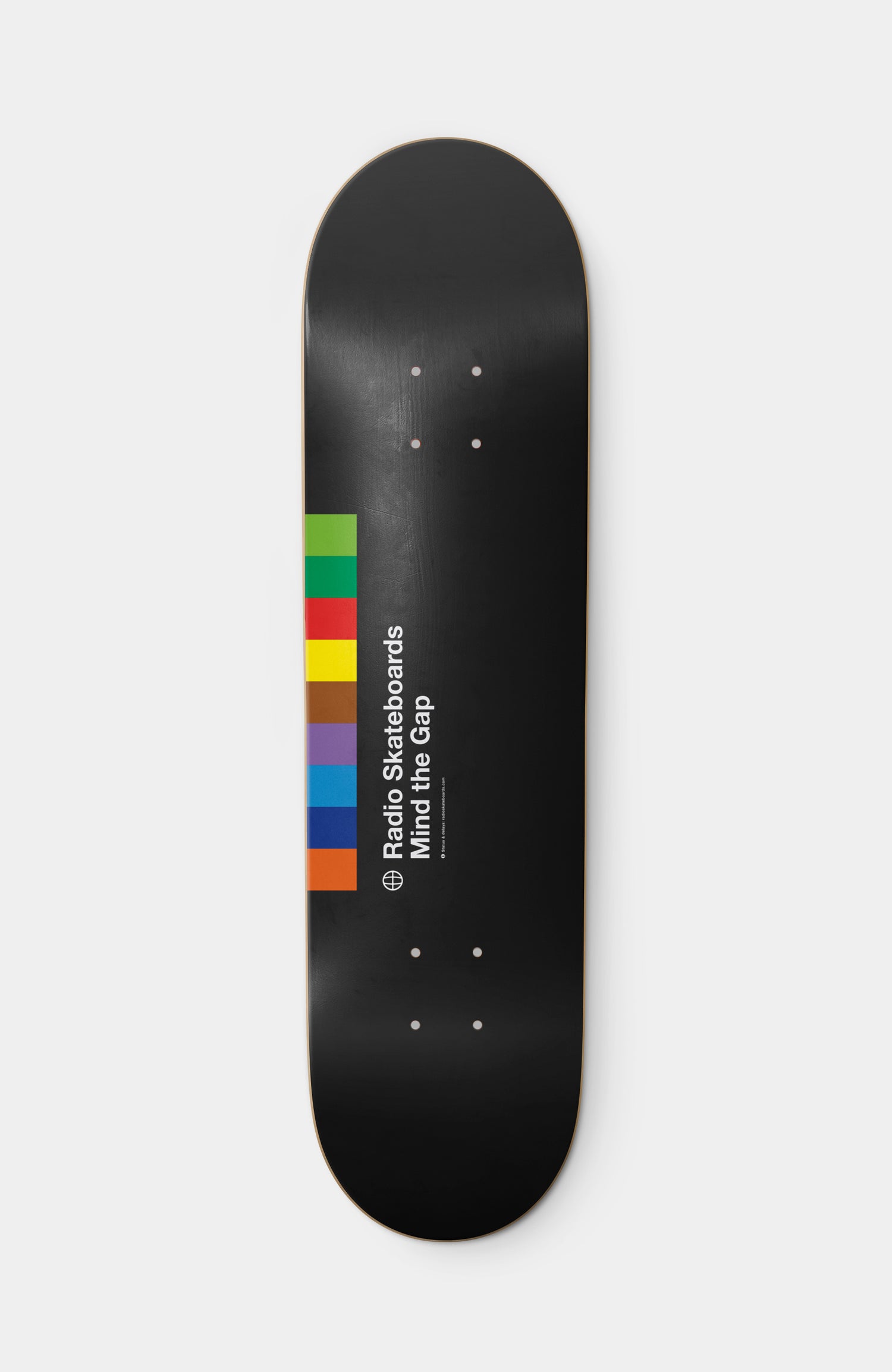 Radio Skateboards Mind The Gap Skateboard Deck